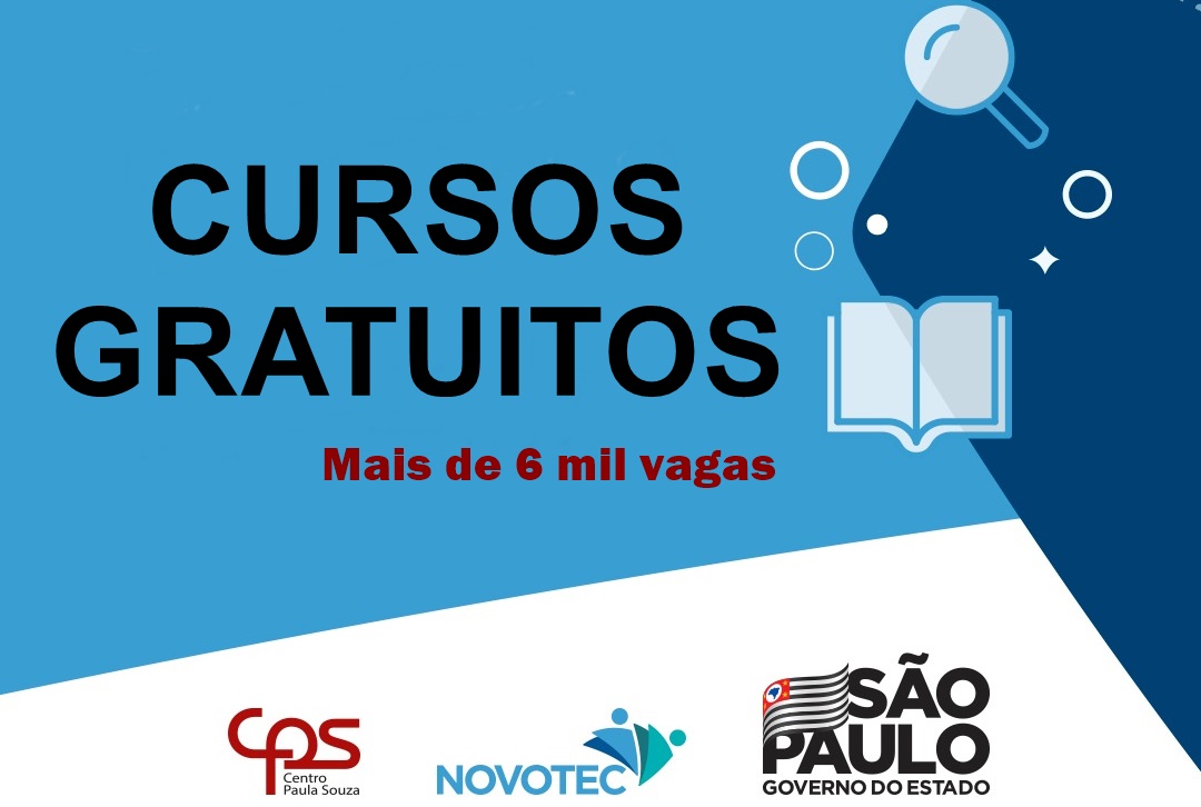 Mais de 6 mil vagas para cursos técnicos gratuitos são disponibilizadas para a região de São Paulo