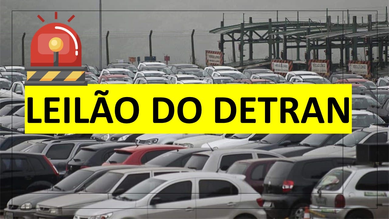 Detran - leilão
