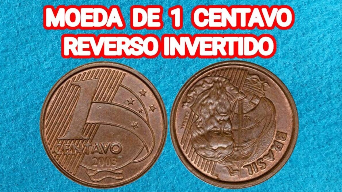 Moedas de 1 centavo com o busto de Pedro Álvares Cabral são muito valorizadas entre colecionadores, tornando-se verdadeiros tesouros!