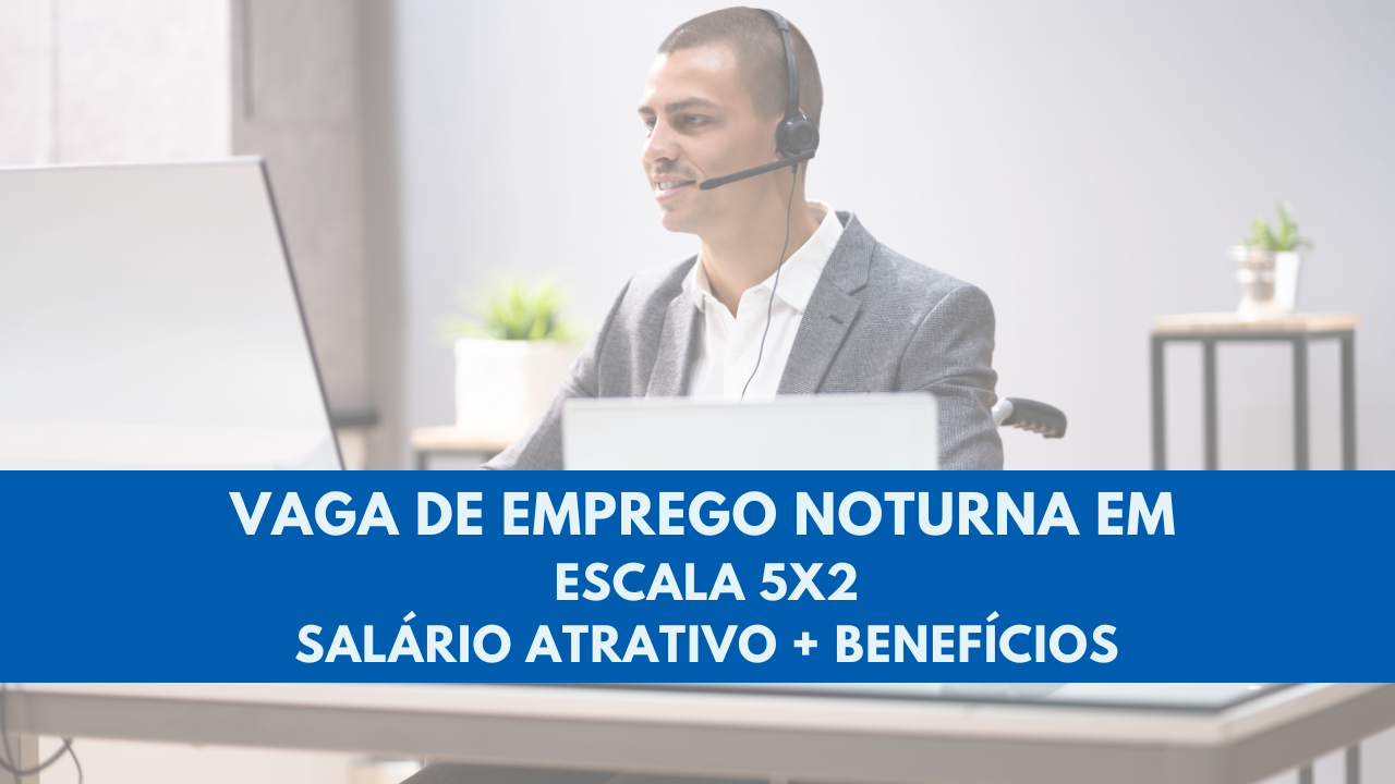 Procurando uma vaga de emprego noturna em escala 5x2? O Essentia Group está com uma posição aberta para Assistente de Atendimento, confira!