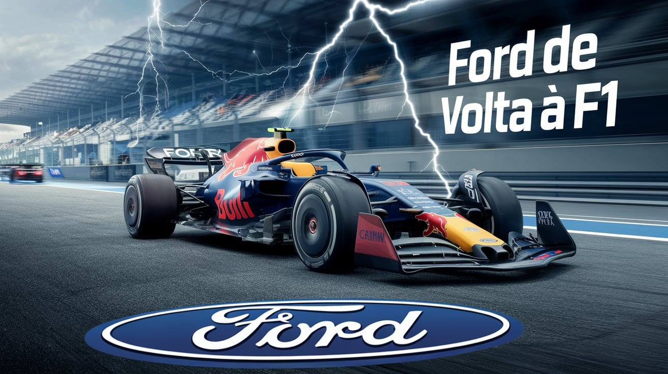 Ford retorna à Fórmula 1 em 2026, unindo-se à Red Bull para desenvolver unidades de potência híbridas e impulsionar inovações no esporte.
