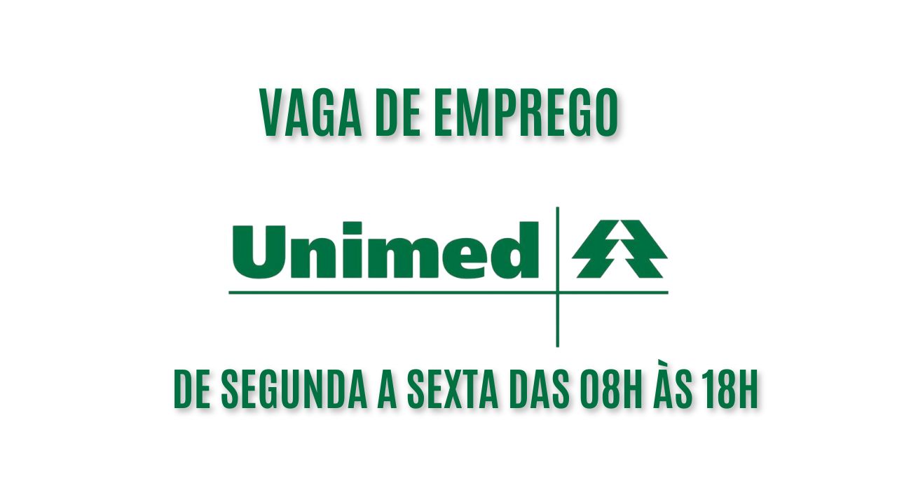 Unimed está procurando interessados em trabalhar de segunda a sexta das 08h às 18h! Oferece ótimo salário + plano de saúde, seguro de vida, vale-alimentação flexível, vale-transporte, convênio farmácia e outros benefícios; Veja como garantir a vaga de coordenador administrativo 