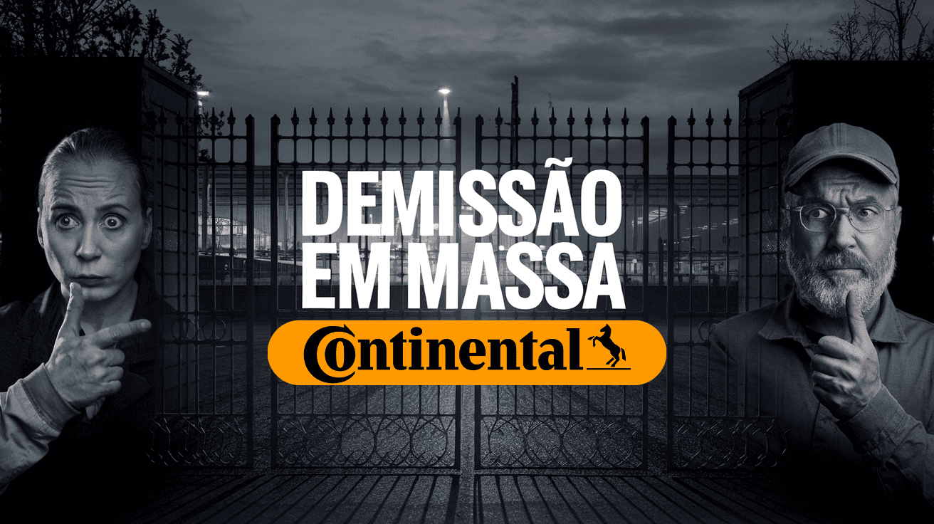 Continental anuncia corte de 3.000 empregos até 2026, refletindo desafios na indústria automobilística alemã e global.