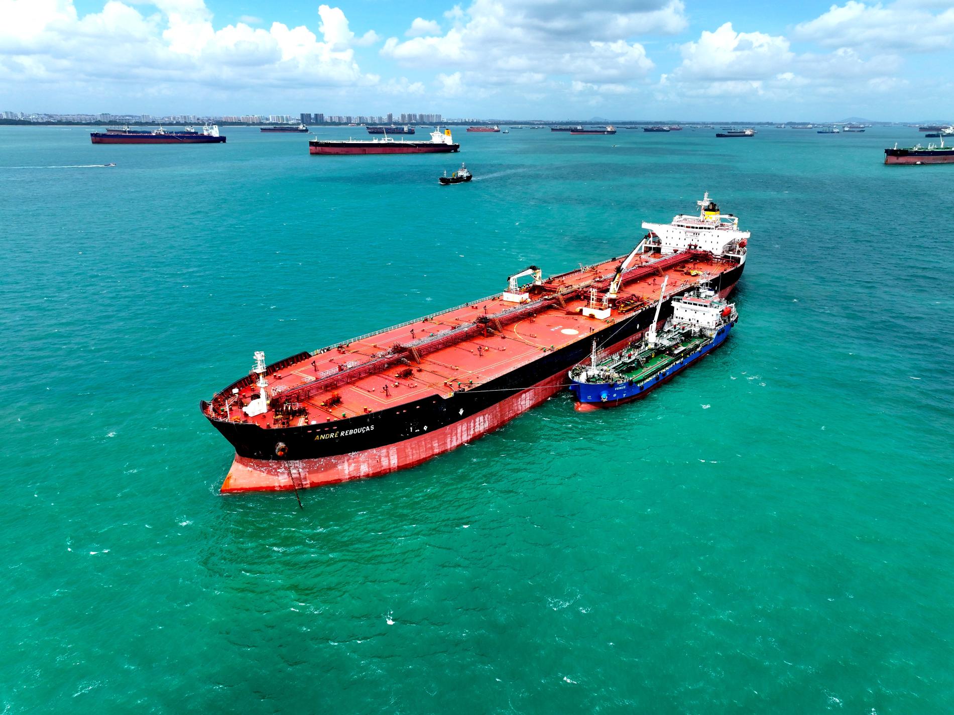 navio da Transpetro André Rebouças Petrobras