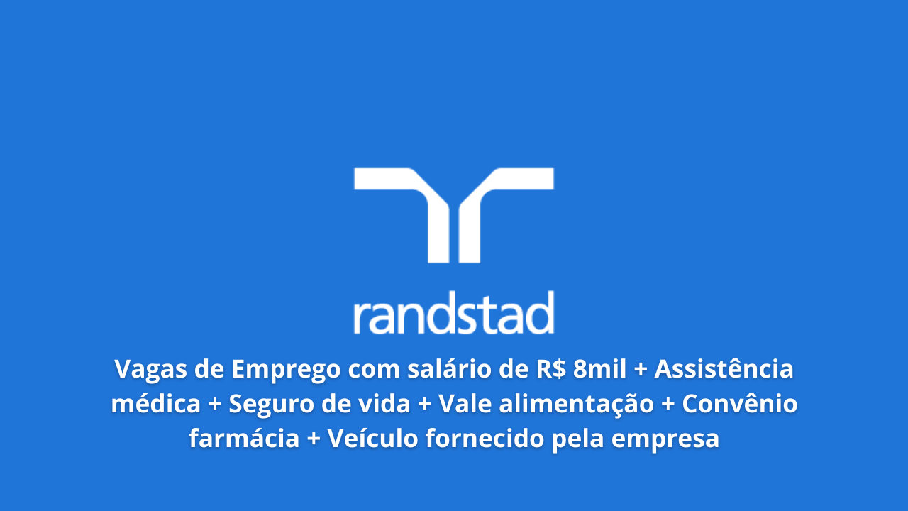 Randstad abre vagas de emprego para supervisor de vendas no varejo alimentício em Santa Catarina. Inscreva-se agora!