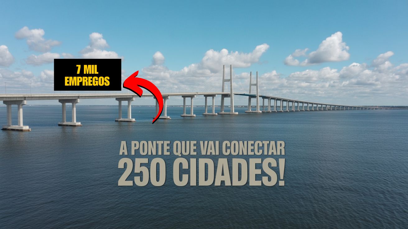 Bahia fecha acordo bilionário com a China para construir ponte de 12 km, unindo 250 municípios e gerando 7 mil empregos diretos e indiretos.