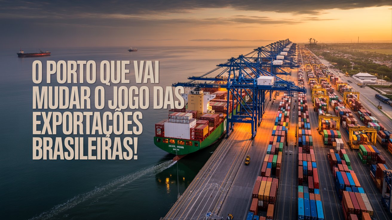 O Complexo do Pecém investe quase R$ 1 bilhão para desafiar o porto de Santos e transformar o Brasil no líder global em exportações.
