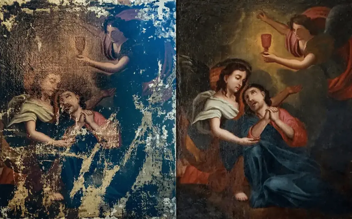 Pintura, Século XV, Restauração