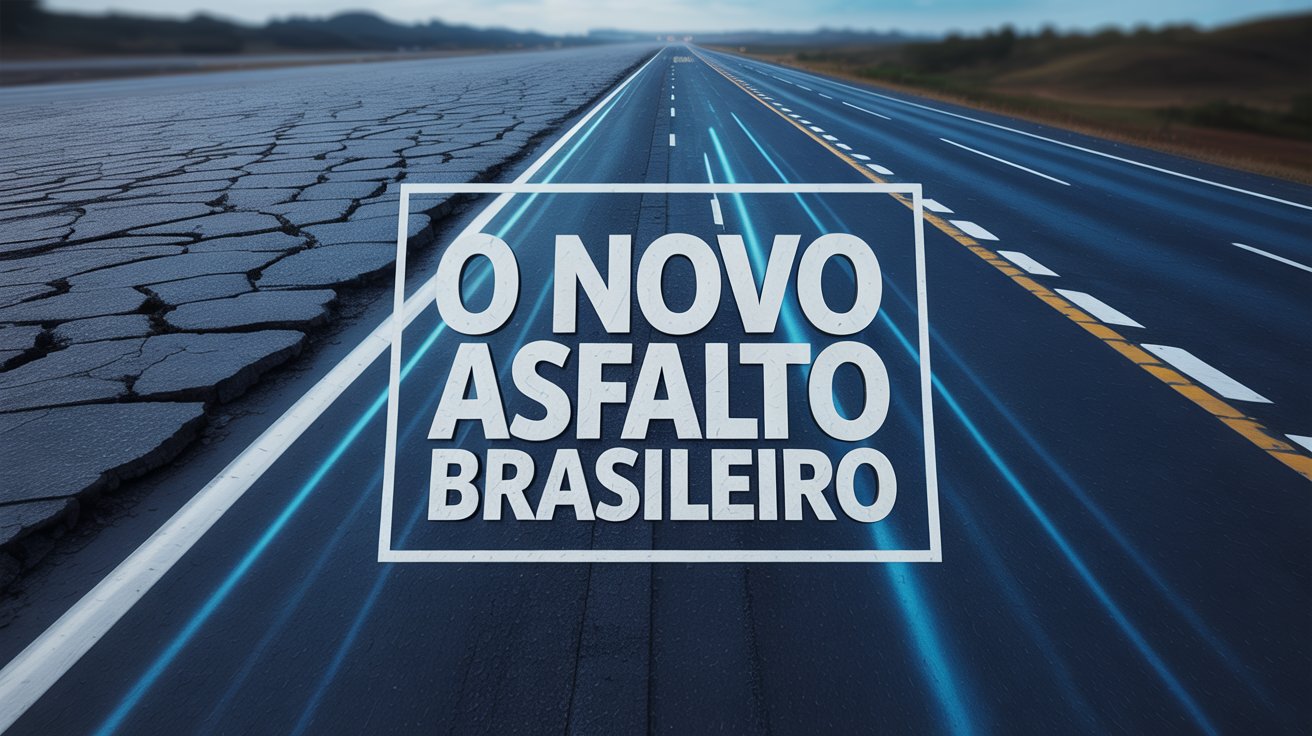 novo asfalto no Brasil, tecnologia inédita, pavimentação com polímero, rodovias brasileiras, SC-443, programa Estrada Boa, infraestrutura rodoviária, Santa Catarina
