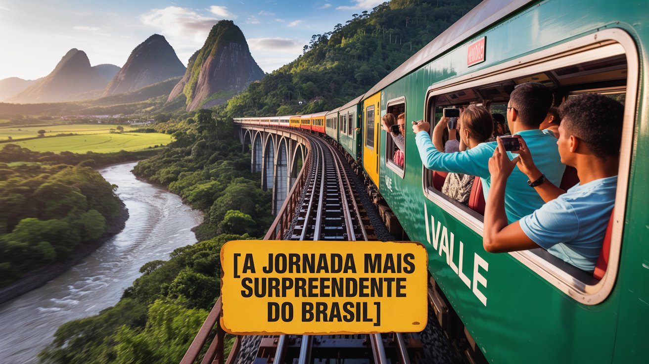 Descubra o trem da Vale que cruza 27 cidades em 16 horas, conectando Pará e Maranhão com conforto, paisagens incríveis e exclusividade.