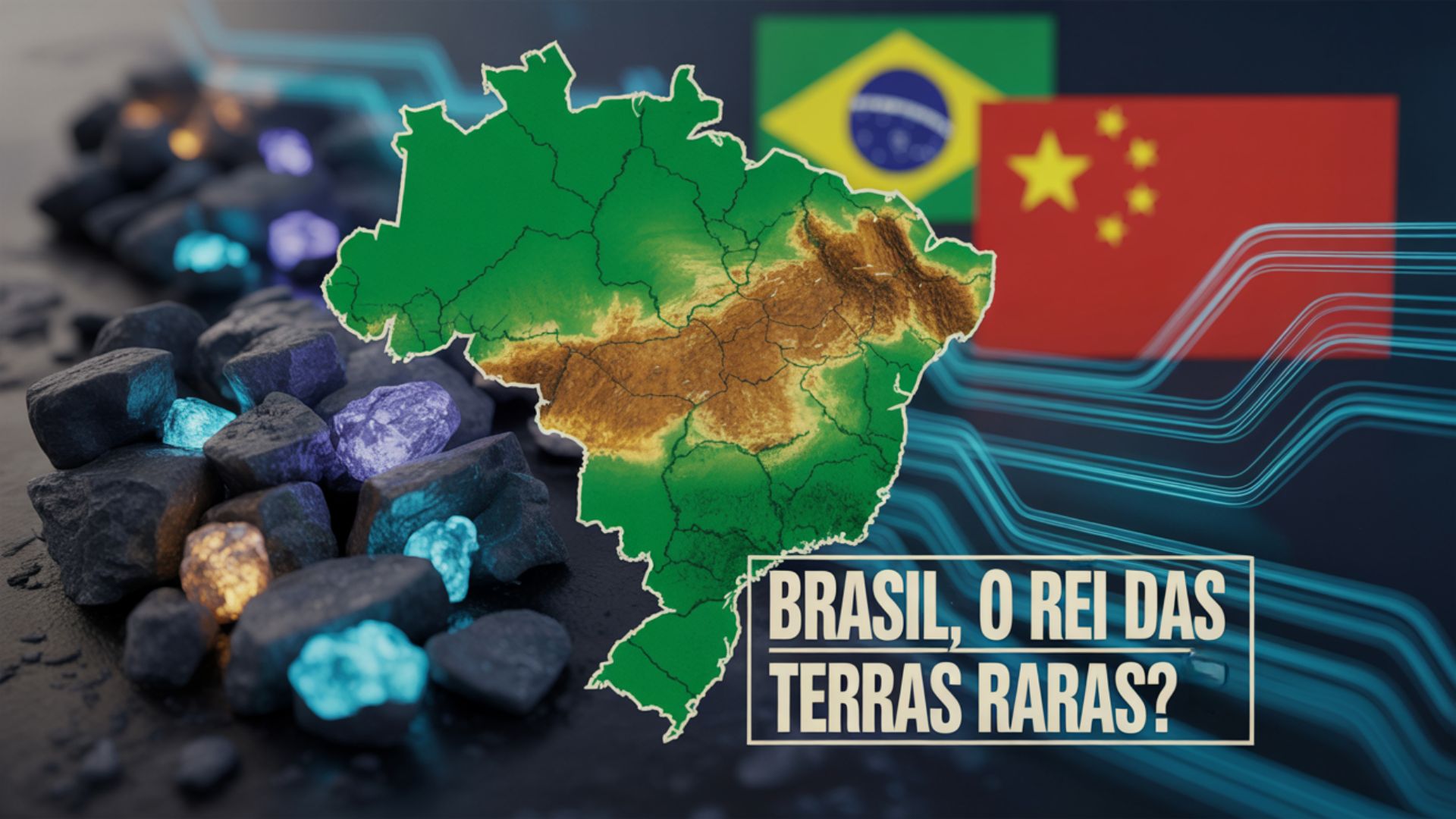 Descoberta no RS revela rochas com até seis vezes mais terras raras que a China e pode redefinir a indústria global de tecnologia.