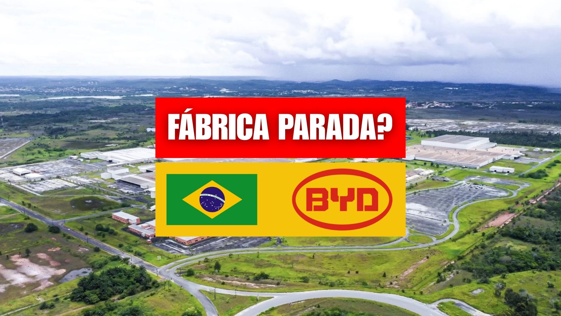 A BYD enfrenta entrave no porto de Salvador que atrasa sua fábrica em Camaçari e pode levar a férias coletivas antes da produção começar.