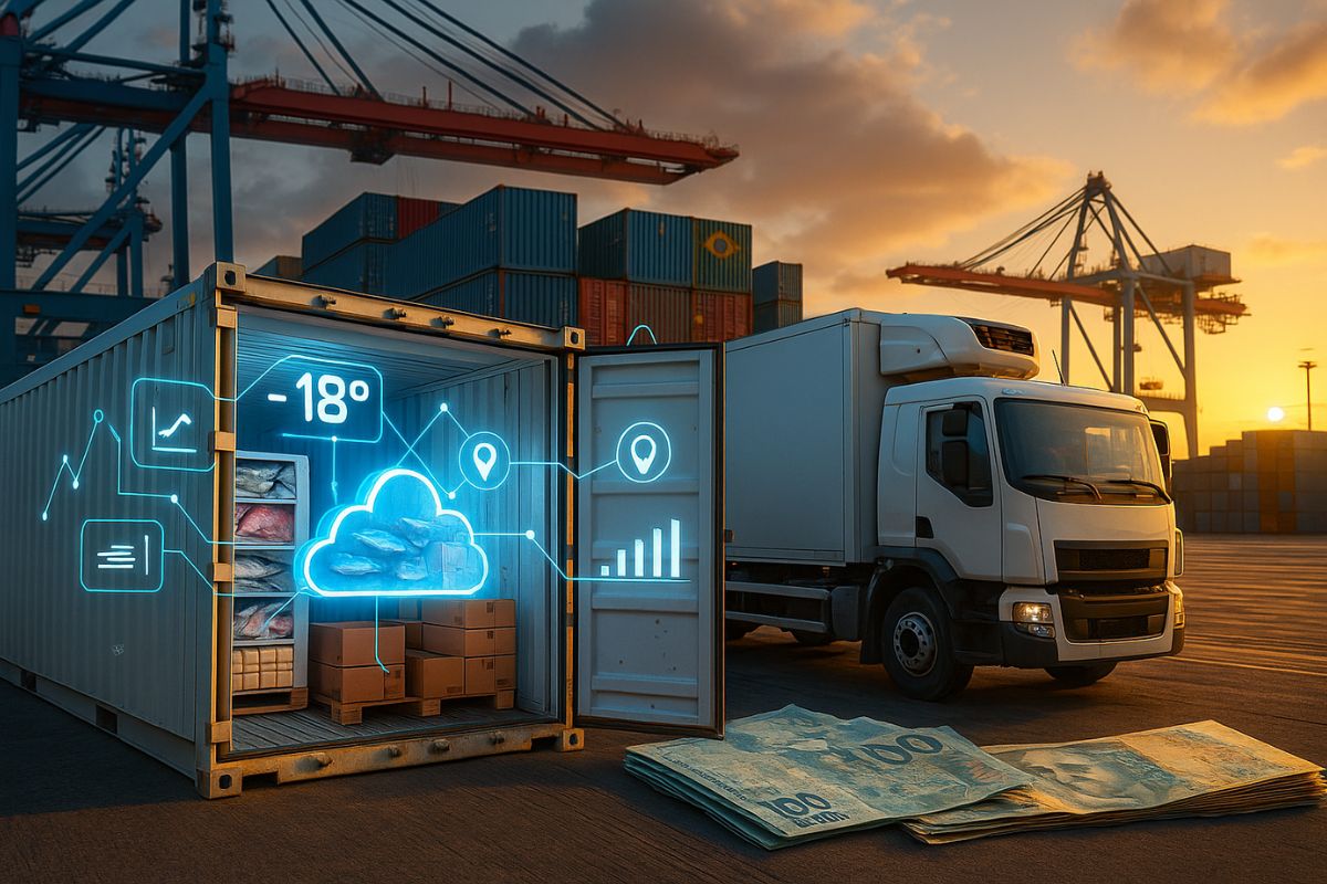 Estrutura da suíça Fracht Log amplia a competitividade logística do Ceará e deve impulsionar exportações de frutas, carnes e peixes.