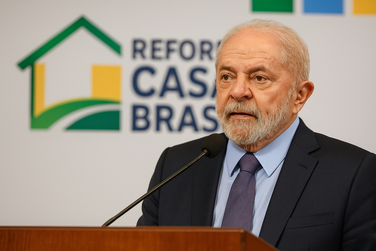 Presidente Lula anuncia o programa Reforma Casa Brasil com foco em crédito facilitado e juros baixos para reformas residenciais em todo o país.