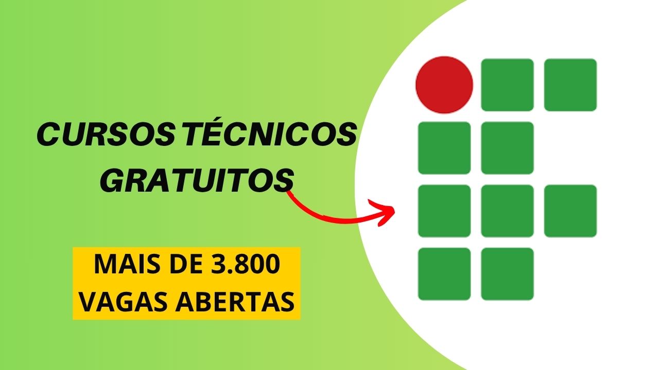 O Instituto Federal (IFCE) abriu 3.830 vagas em cursos técnicos gratuitos em 28 cidades do Ceará. Inscrições até 19 de outubro, com oportunidades para ensino médio integrado e subsequente.