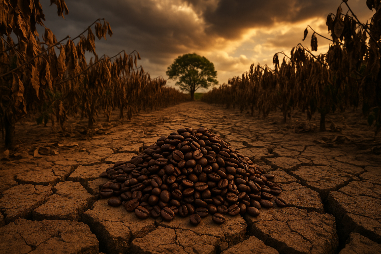 Produção de café no Brasil entra em colapso com desmatamento e queda nas chuvas, alerta relatório