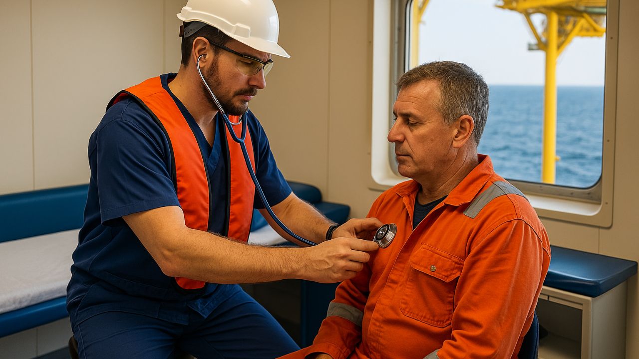 Nordeste Emergências abre vaga offshore para enfermeiro em Vitória com salário de até R$ 7 mil, benefícios e escala 14x14