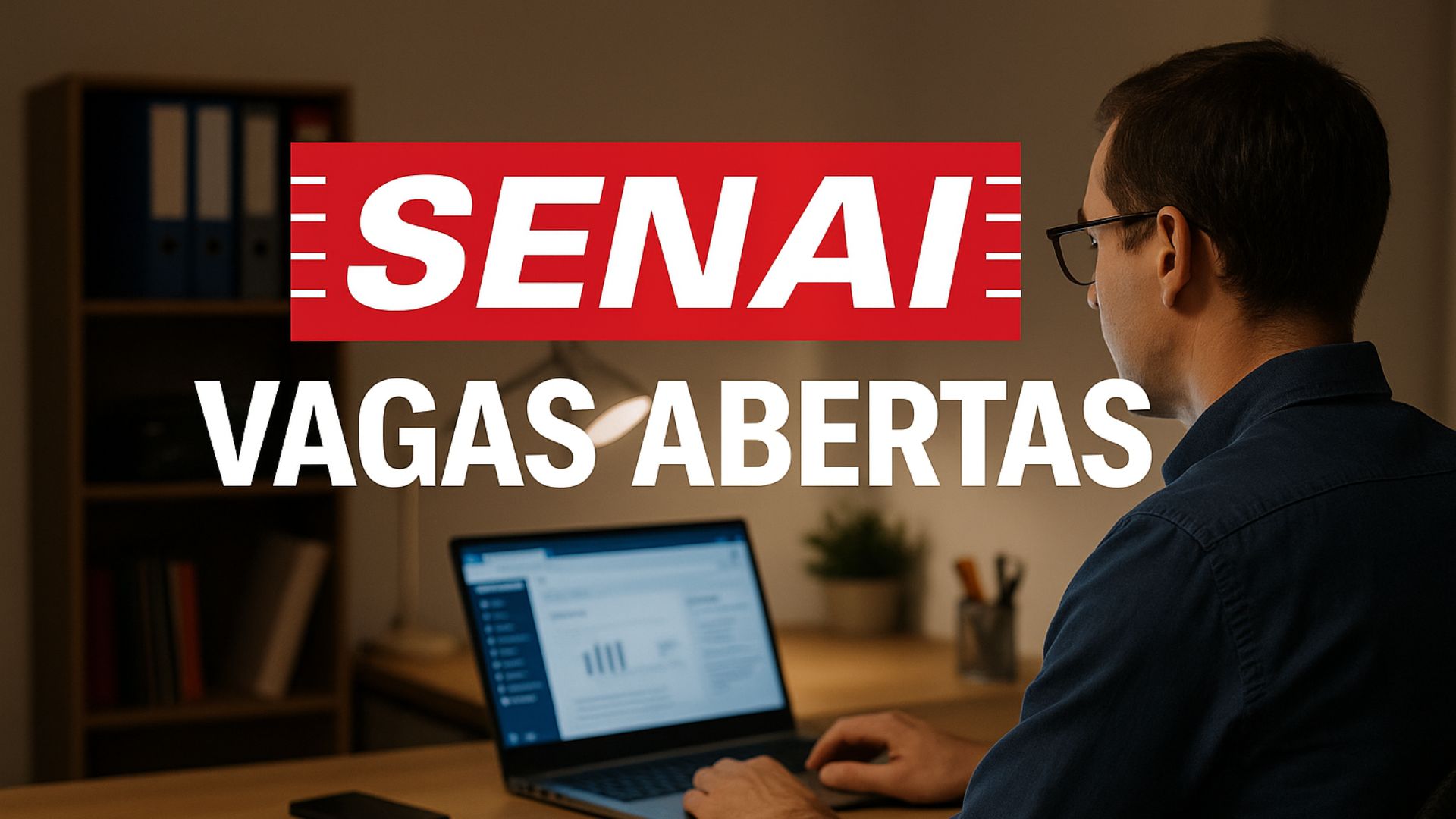 Vaga remota do SENAI oferece docência noturna em Eletrotécnica, contrato estável e remuneração por hora. Inscrições abertas pelo edital 02909/2025.
