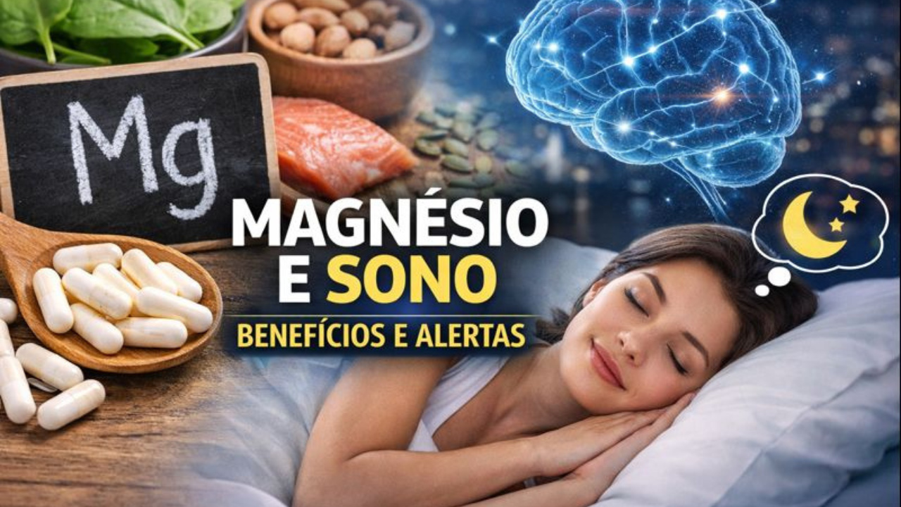 Entenda o papel do magnésio no sono, os riscos dos suplementos alimentares e o que a ciência afirma sobre saúde mental.