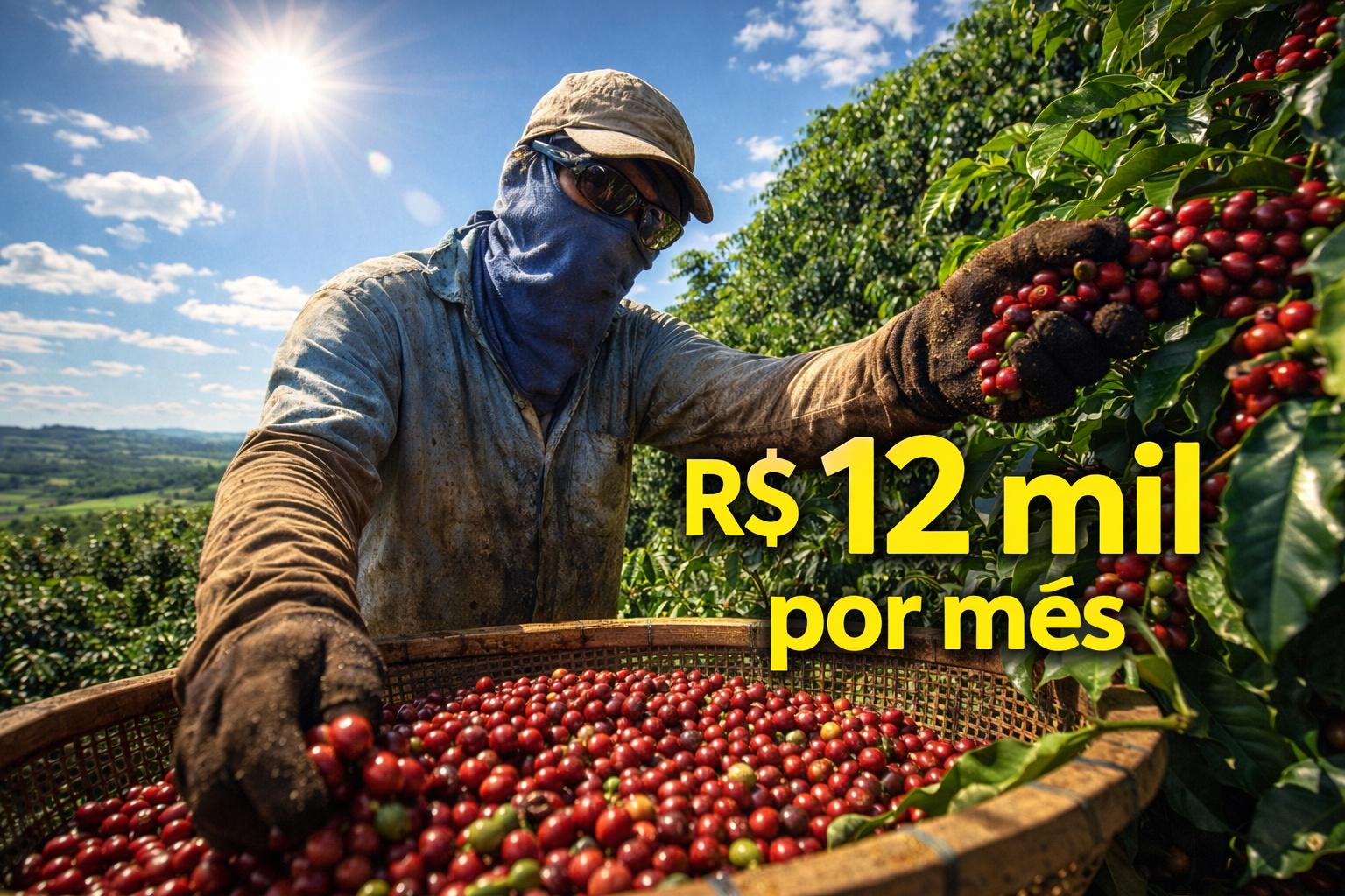 safrista - trabalhador rural - safra