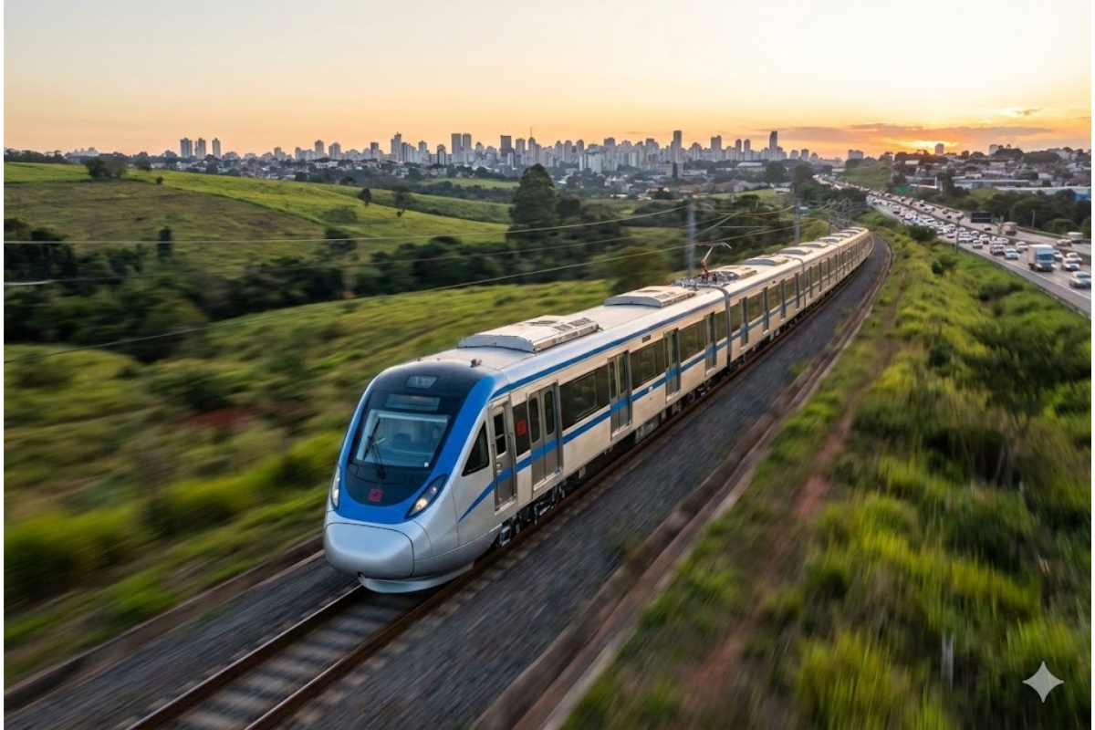 Descubra como os novos trens chineses da CRRC, com velocidade de 140 km/h, vão revolucionar a ligação entre São Paulo e Campinas. Saiba detalhes sobre o tempo de viagem de 64 minutos, o início das obras em 2026 e o impacto econômico regional
