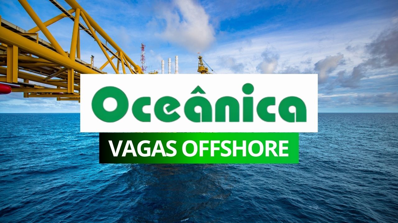 Oceânica abre vaga offshore para Eletrotécnico, com escala 14x14, benefícios completos e atuação em projetos elétricos no setor offshore.
