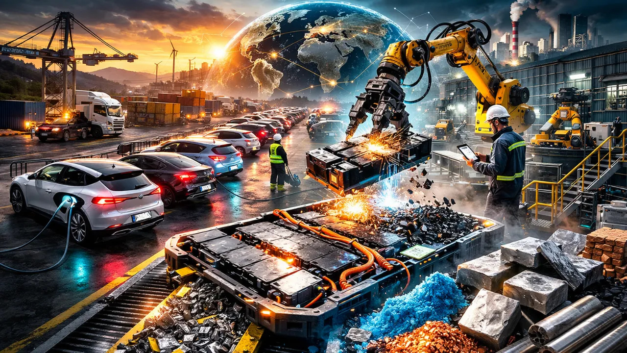 Reciclagem de baterias de carros elétricos pode valer US$ 70 bi até 2040