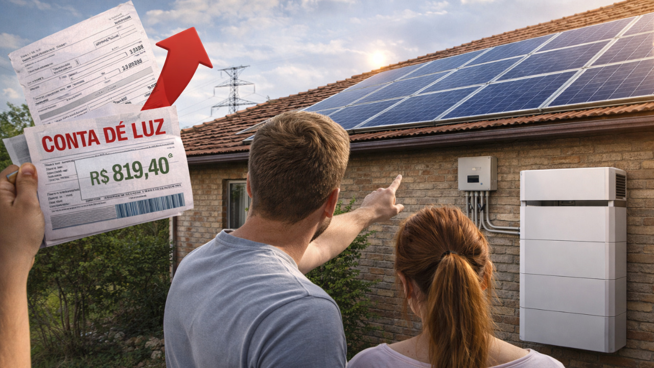 Integração de baterias à energia solar reduz picos de demanda, aumenta autoconsumo e pode gerar retorno financeiro em até dois anos, segundo a Powersafe.