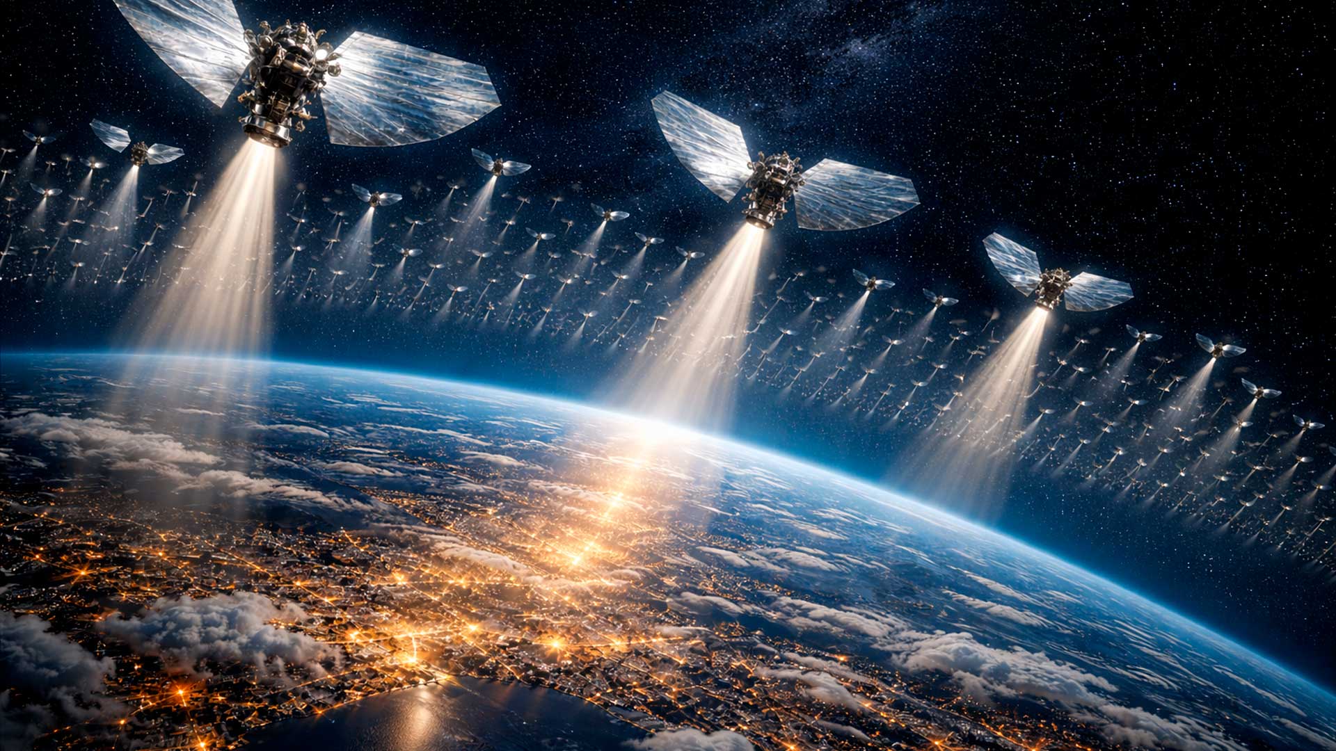 Projeto que promete iluminar a noite com 50 mil espelhos em órbita avança nos EUA e abre debate sobre poluição luminosa, sono e lixo espacial